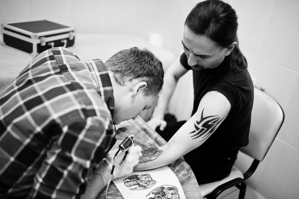 Tattoo artist and tattoo shop in Panchkula